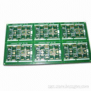 Enig Surface Finished PCBs with 4 Layers, Minimum Via Diameter of 0.3mm
